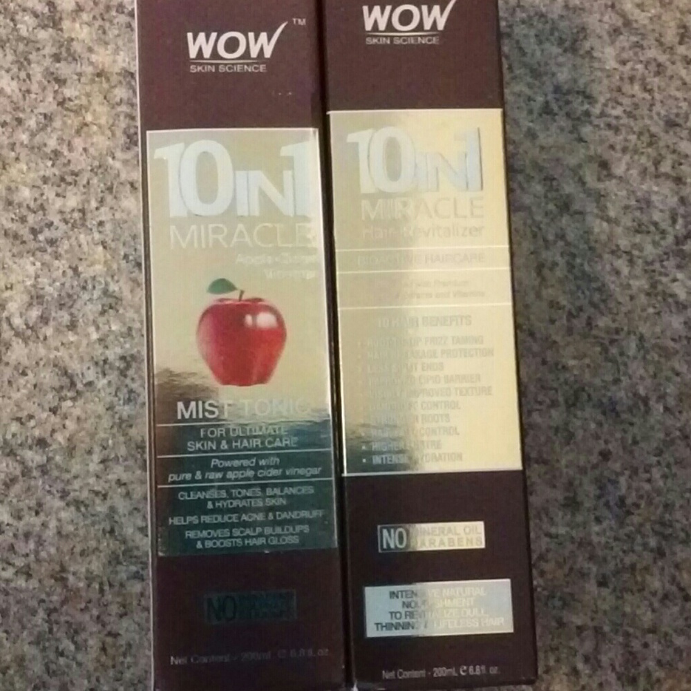 WOW Apple Cider Facial hair & Miracle Oil 6.8foz